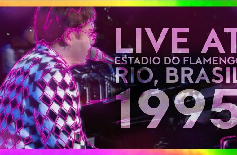 Elton John transmite show de sua primeira turnê pelo Brasil