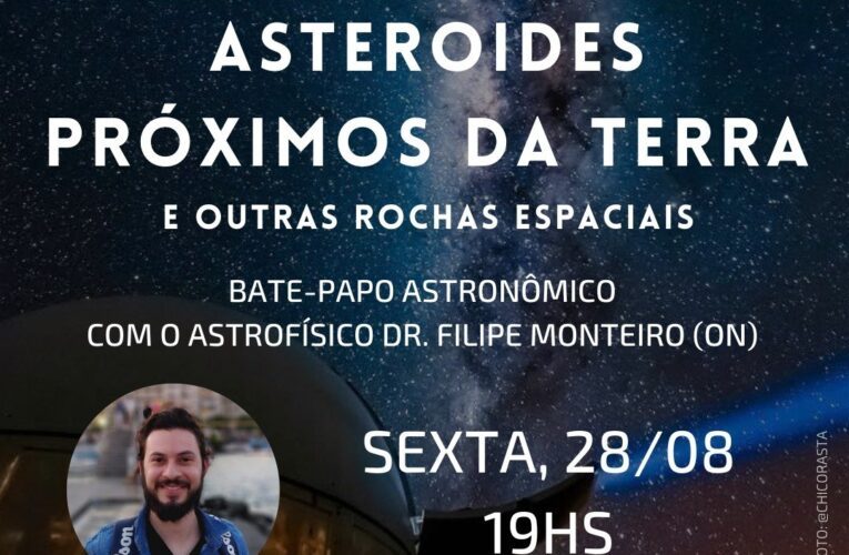 Observatório promove live sobre asteroides
