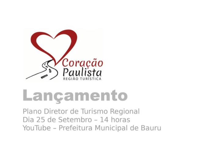 Região Turística Coração Paulista lança Plano Diretor Regional de Turismo