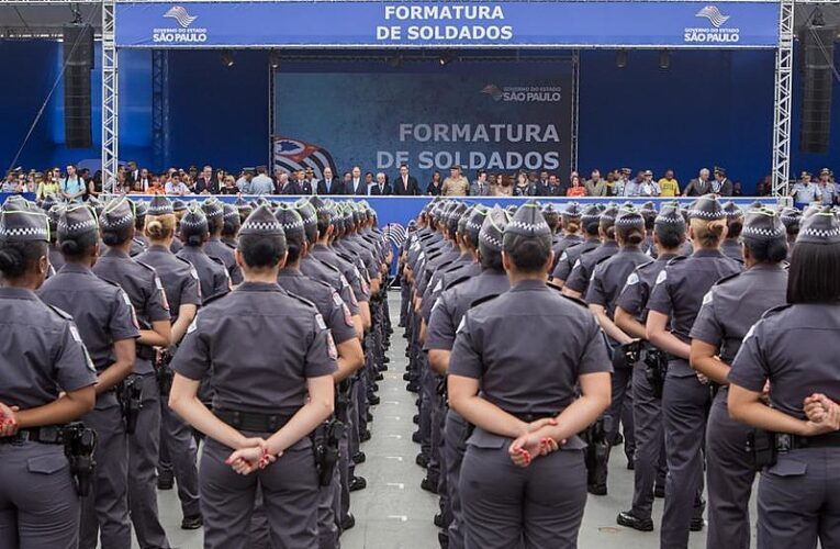Governo de SP anuncia a contratação de 5,8 mil policiais militares e civis