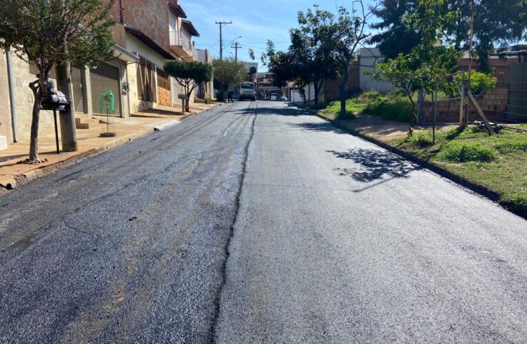 Ruas da Vila Seabra recebem recape asfáltico