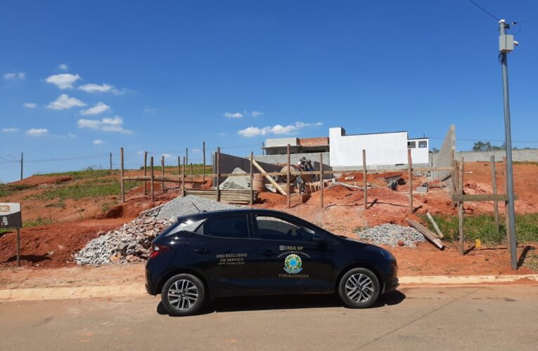 Crea-SP realiza força-tarefa de fiscalização em Bauru e região