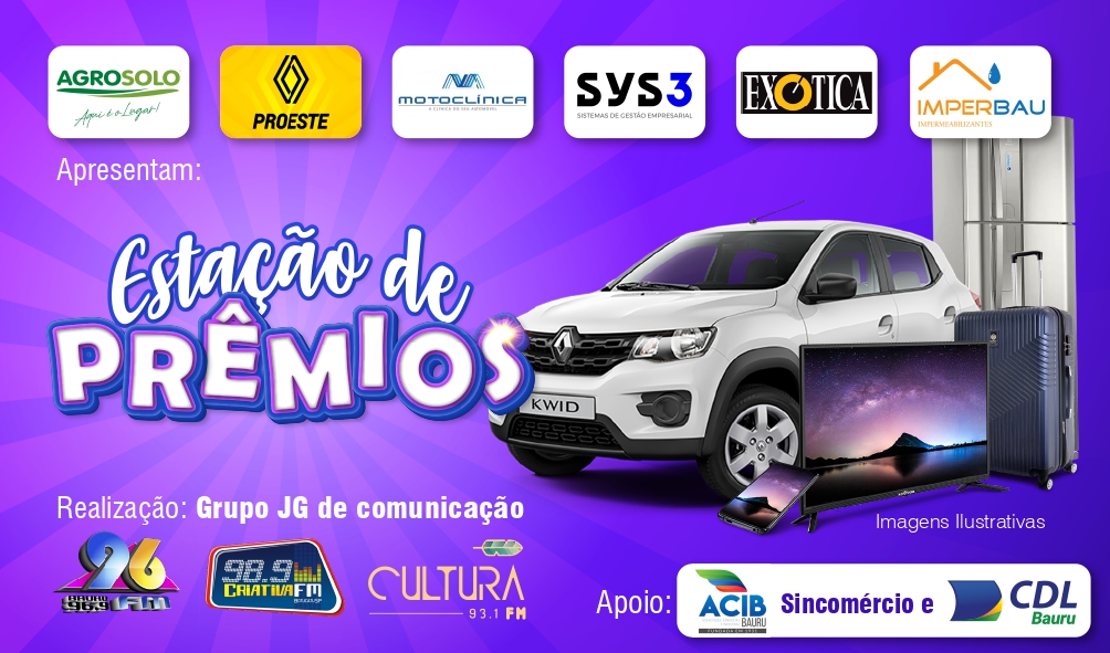 Com sucesso absoluto na primeira etapa, rádio 96 FM lança nova fase de  vendas da promoção 'Estação de Prêmios' - 96FM Bauru