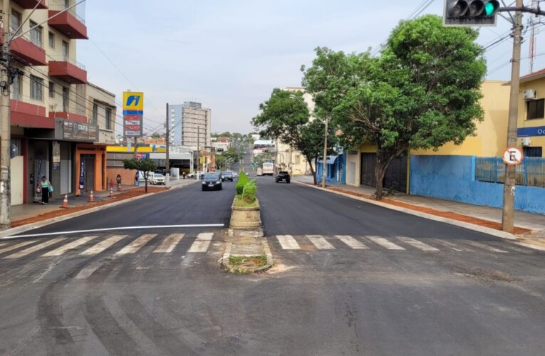 Prefeitura conclui recuperação de trecho da Avenida Rodrigues Alves