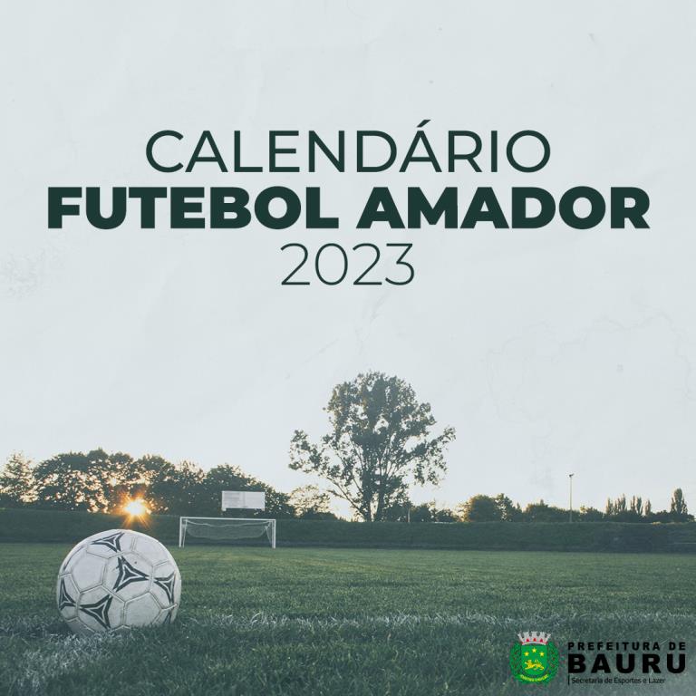 Estado divulga calendário dos jogos oficiais para 2023; competições começam  em abril