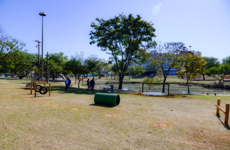 Parque Vitória Régia ganha Espaço Pet, mini anfiteatros e área de convivência