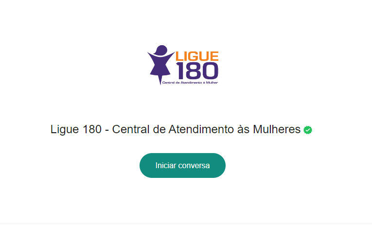 Violência contra a mulher: Ligue 180 também atende no WhatsApp