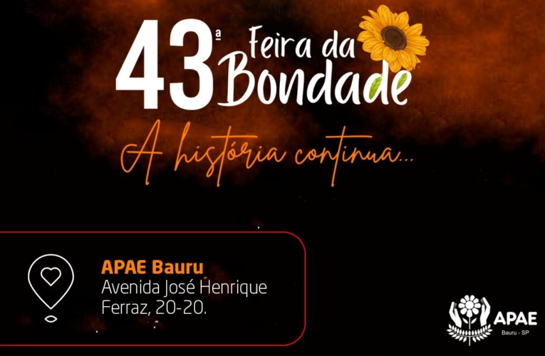 Após três anos, Feira da Bondade volta e será realizada na sede da Apae Bauru