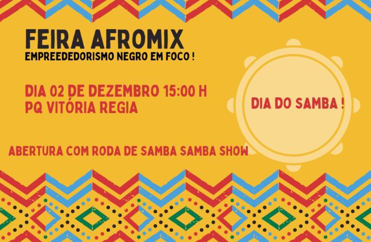 Feira Afromix será realizada neste sábado