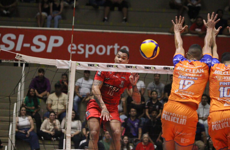 Sesi Vôlei perde para São José pela Superliga