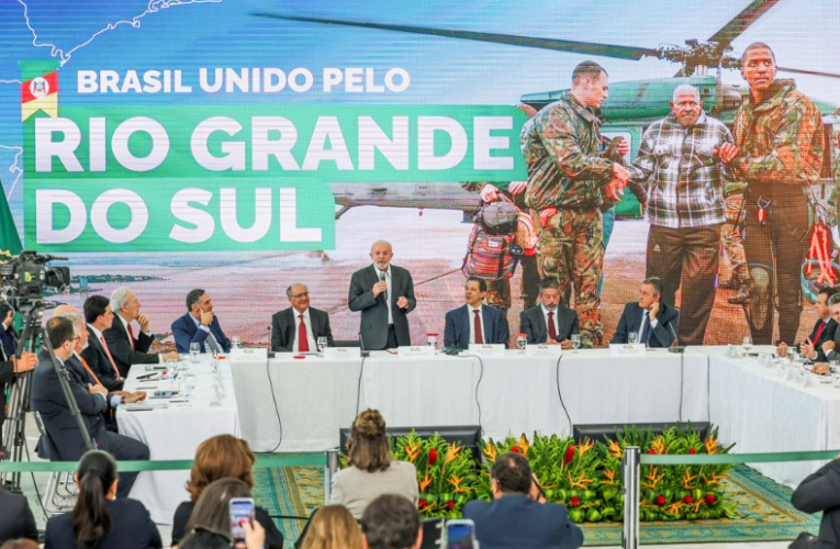 Governo anuncia mais de R$ 50 bilhões para o Rio Grande do Sul