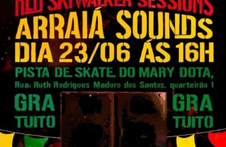 Arraiá Sounds será neste domingo na pista de skate do Mary Dota