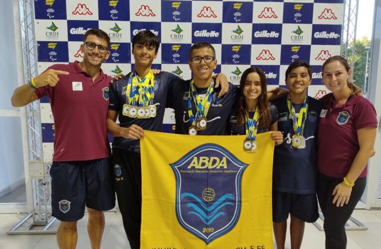 ABDA é 4ª melhor equipe no Campeonato Brasileiro Intelectual de Natação