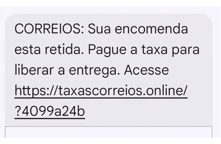 Correios alertam sobre golpe cobrando taxa para retirar encomenda