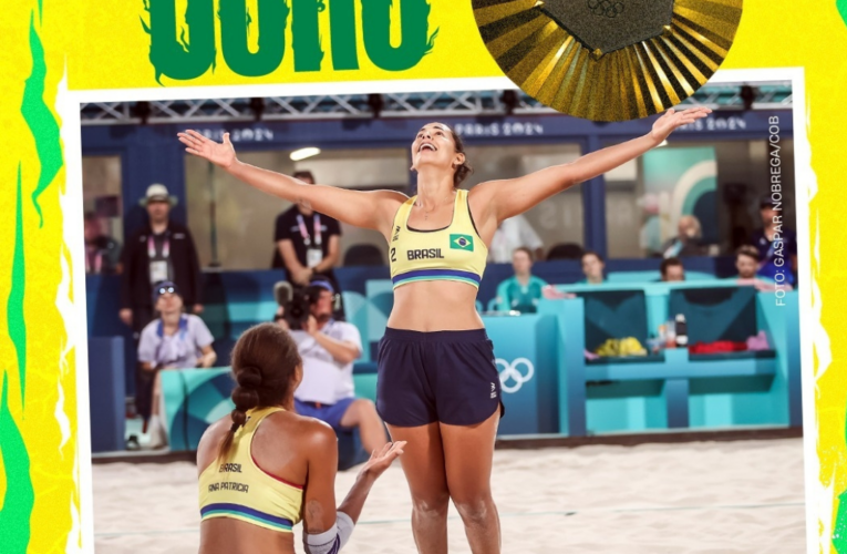 Ana Patrícia e Duda levam o ouro no vôlei de praia feminino