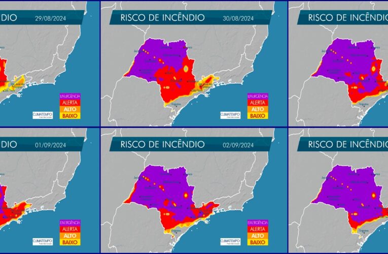 Emergência: com previsão de altas temperaturas, Bauru tem alerta crítico para risco de incêndio