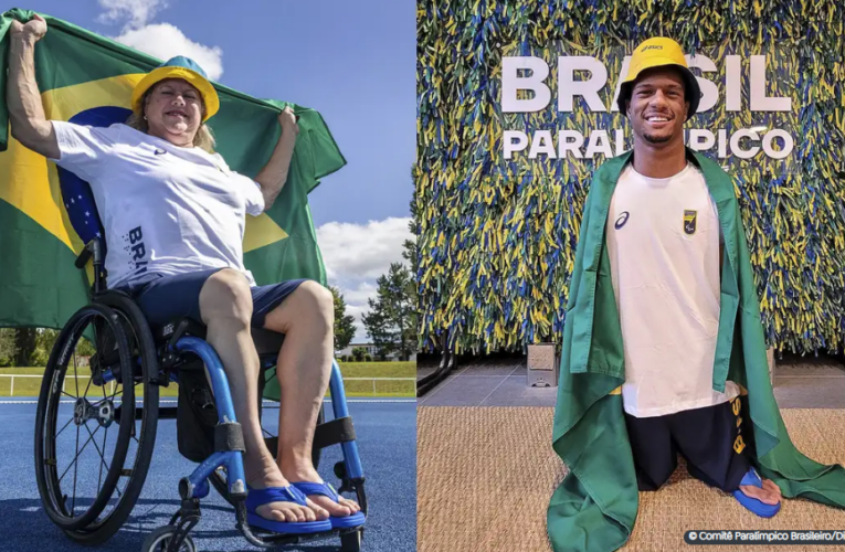 Beth Gomes e Gabrielzinho levarão bandeira do Brasil na Paralimpíada