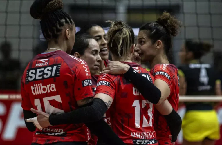 Sesi Vôlei Bauru vence Sorocaba no Campeonato Paulista