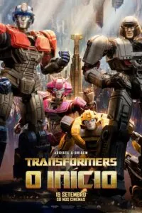 Poster do F=filme "Transformers: O Início"