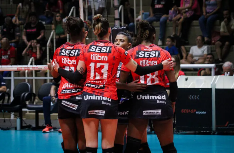 Sesi Vôlei Bauru recebe o Osasco em clássico pela liderança do Paulista