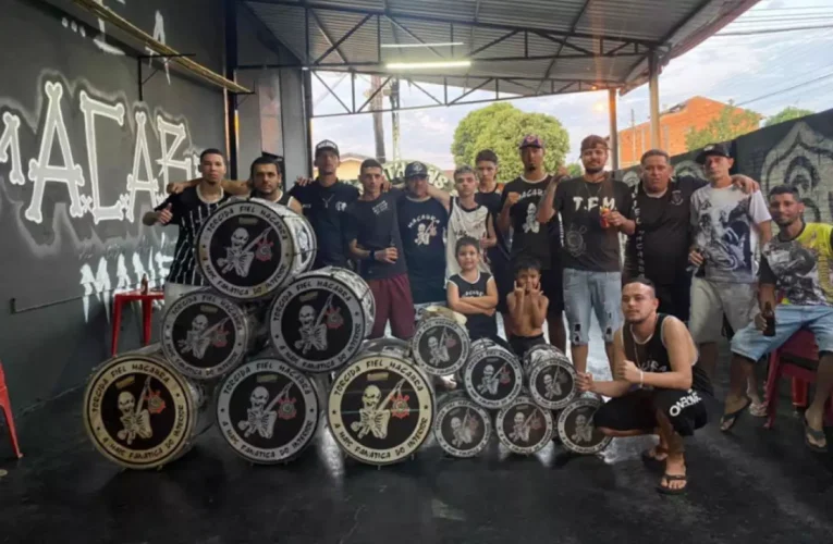 Torcida Fiel Macabra oferece aula gratuita de bateria