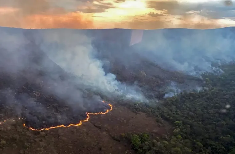 Brasil concentra 76% dos incêndios na América do Sul