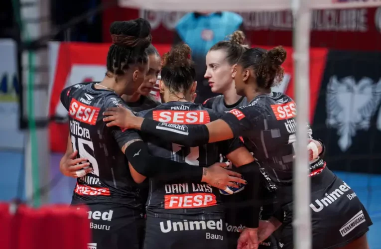 Campeonato Paulista: Sesi Vôlei Bauru perde no jogo 1 da final e decisão será em casa nesta sexta