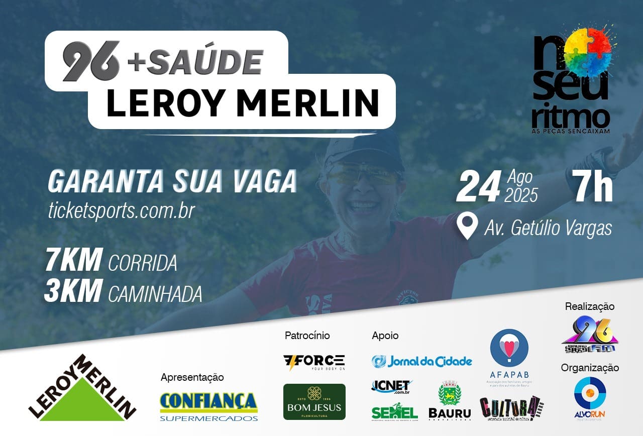 A corrida 96 Mais Saúde
