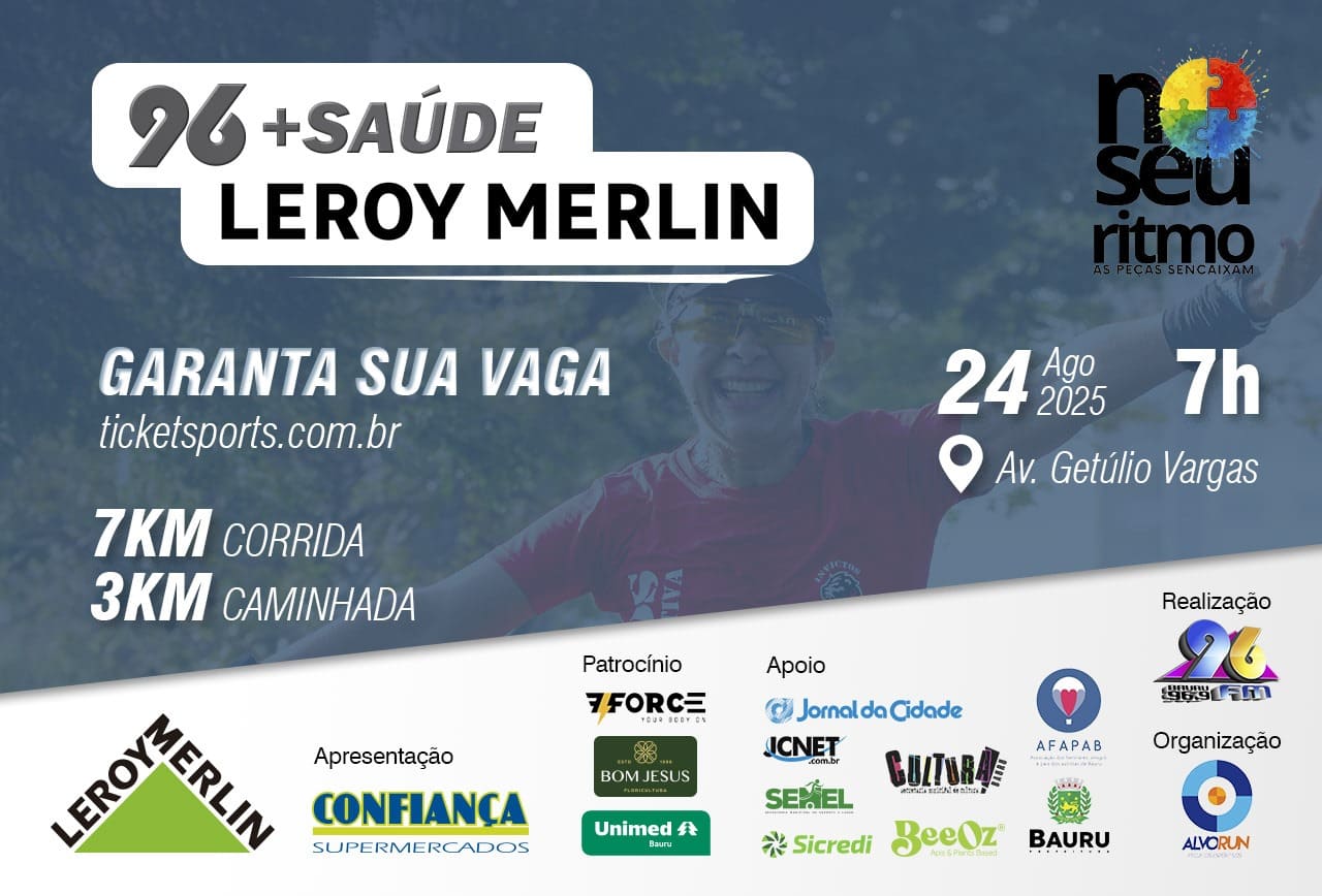 A corrida 96 Mais Saúde